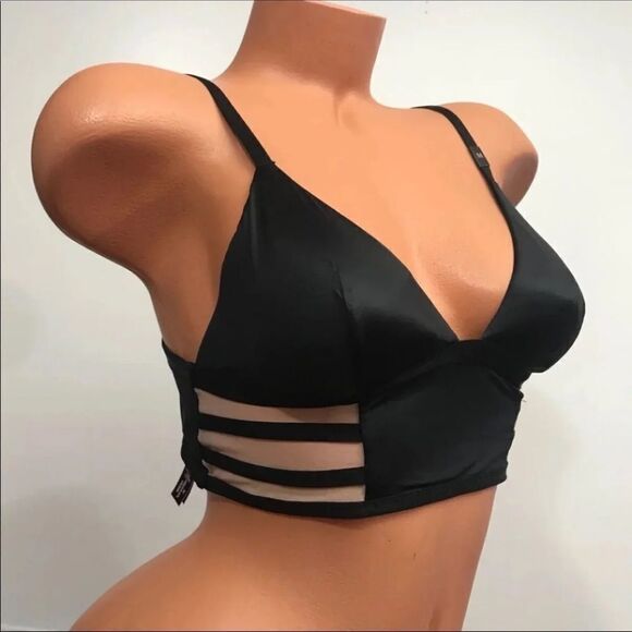 Victoria’s Secret set 4 padded satin Bralette bra - Picture 6 of 7